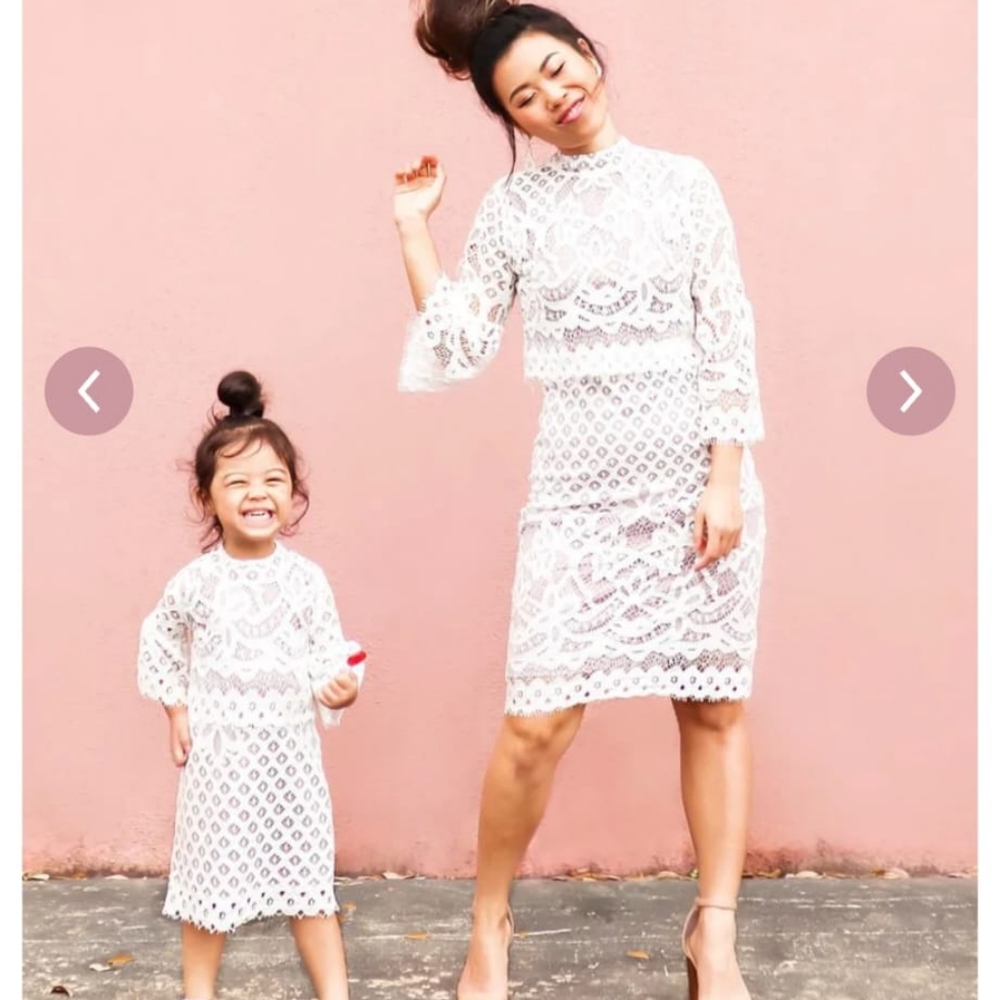 Mommy & Me set lace dresses
